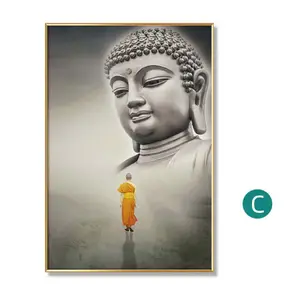 Benutzer definierte Leinwand Malerei Gott Bilder Home Decor Mode Buddha Poster handgemalte Buddhismus Wand kunst Ölgemälde