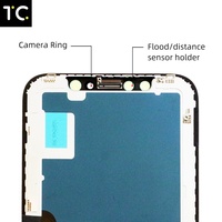 Écran tactile AMOLED OLED rigide Conka de 6,1 pouces avec numériseur pour les modèles X/XS/Max/XR/11/12/13/14/15 Pro/Max – Garantie 2 ans
