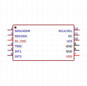 KX134-1211 เซ็นเซอร์วัดความเร่งแบบ SMD 3 แกน ช่วงการวัด 8g-64g อินเทอร์เฟซ I2C/SPI ได้มาตรฐาน RoHS ชิ้นส่วนอิเล็กทรอนิกส์ - Product Image 5