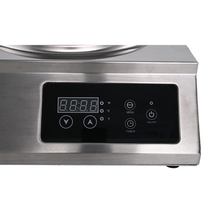 Table de cuisson à induction commerciale 1 foyer 3500W avec capteur tactile concave pour wok – Appareil de cuisine professionnel - Product Image 3