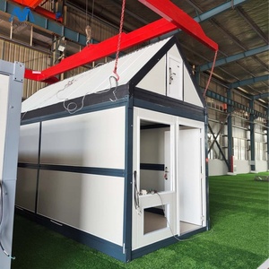 บ้านคอนเทนเนอร์พับได้แบบ Z บ้านสำเร็จรูปแบบถอดประกอบได้ บ้านขนาดเล็กแบบมีห้องใต้หลังคาที่ปรับแต่งได้ - Product Image 3