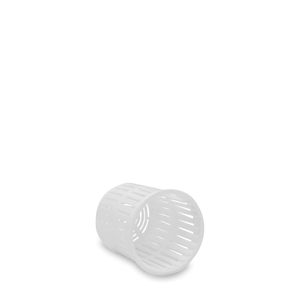 Contenitori Rotondi per Formaggio 65x55mm Capacità 100g in Polietilene ad Alta Densità Bianco per Conservazione Formaggio - Product Image 3