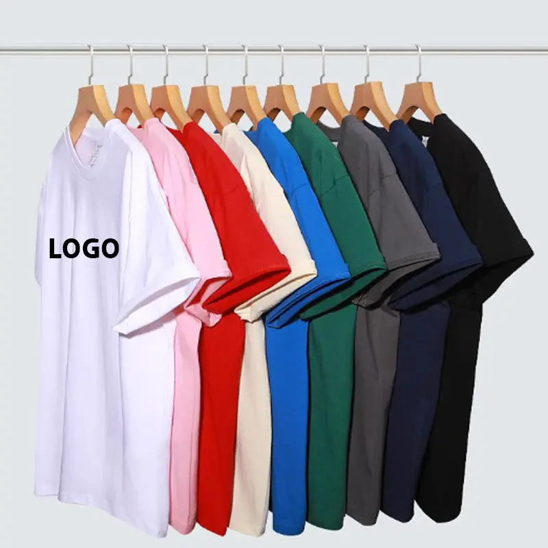 Custom T-Shirt 100% Premium Puur Katoen Effen Zwart Wit Klassiek T-Shirt Met Korte Mouwen Zomer Casual Hoge Kwaliteit Heren T-Shirts