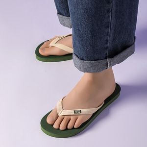 Chanclas EVA con suela gruesa, antideslizantes, transpirables, sandalias de playa para hombre, talla 39-44 - Product Image 3