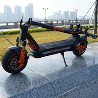 Trottinette électrique adulte EU Warehouse CUNFON RZ1000, moteur 1200W*2, batterie 48V 24AH, trottinette électrique urbaine, pneus de 10,5 pouces