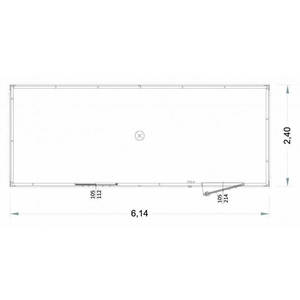 Cajas de oficina prefabricadas Open Space 240 de 6 metros de altura para espacios de trabajo eficientes - Product Image 2