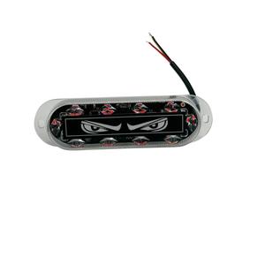 Luz de Advertencia LED Cableada Duradera de Alta Potencia con Lentes para Camiones, Luz de Advertencia de Tráfico - Product Image 1