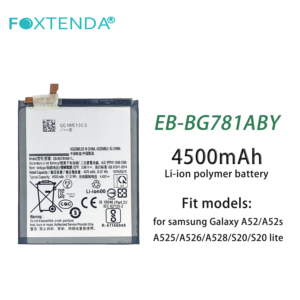 แบตเตอรี่ลิเธียมคุณภาพดั้งเดิม 4500mAh รุ่น EB-BG781ABY แบตเตอรี่แบบชาร์จได้สำหรับ Samsung <span class=keywords><strong>S20</strong></span> <span class=keywords><strong>FE</strong></span> 5G/A52 รุ่น EB-BG781ABY - Product Image 2