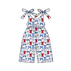 Combinaison pour bébé fille avec imprimé de fleurs colorées, manches volantes, ensemble pour enfant, vente en gros, SR3877 - Product Image 5