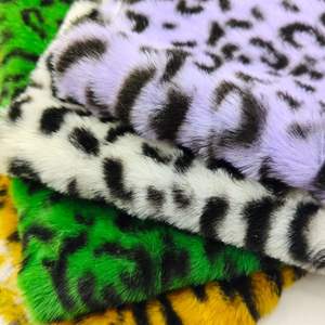 Tessuto in Jacquard con motivo leopardo, - Product Image 6