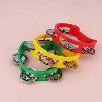 Wholesale Orff Hot Selling Four-bell Ring Bell Four-bell Ring Hand-held Musical Instrument