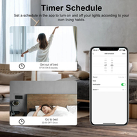 Interrupteur intelligent 4 canaux RF 85-250V 220V AC WIFI avec télécommande 433 MHz, relais 10A, auto-bloquant, interverrouillage et fonction de marche/arrêt séquentiel