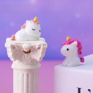 Tendance 2026 : Artisanat en résine 3D Licorne Pastel <span class=keywords><strong>Bonbon</strong></span> Teinte Lactée pour Décoration Miniature d'Animaux Magiques sur Étagère Domestique - Product Image 4