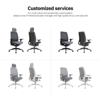 Chaise de bureau ergonomique ignifuge certifiée BIFMA avec mécanisme italien Donati et vérin à gaz coréen, personnalisable OEM, vente en gros