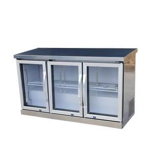 VICTORY KITCHEN, Mostrador de barra trasera de hotel de triple puerta, vitrina de bebidas, vitrina de vino para pub o restaurante, cocina - Product Image 1