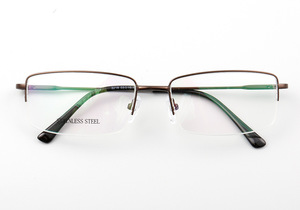 Lunettes <span class=keywords><strong>de</strong></span> <span class=keywords><strong>vue</strong></span> rectangulaires haut <span class=keywords><strong>de</strong></span> gamme, élégantes, en patchwork, en acier inoxydable, pliables, design unisexe, non allergènes, pour les myopes - Product Image 5