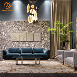 Supplier Cina Furnitur Mewah Eropa Set <span class=keywords><strong>Sofa</strong></span> Beludru Tunggal Warna Biru Tua Beige Buatan Italia Set <span class=keywords><strong>Sofa</strong></span> - Product Image 5