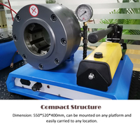 Sertisseuse de tuyau de commande de pompe à main portable MS-P20HP machine de sertissage de tuyau hydraulique manuelle avec un bon prix haute précision