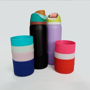 Bota inferior de silicona reutilizable para 24oz 32oz 40oz Owa botella de agua taza funda inferior Protector al por mayor - Product Image 4