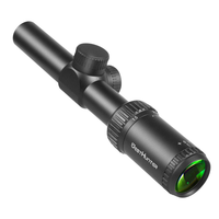 Lunette de visée compacte tactique de précision WESTHUNTER HD-C 1.5-5X20 SFP LPVO pour la chasse, les sports et les compétitions