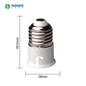 <span class=keywords><strong>Adaptateur</strong></span> de convertisseur de lampe <span class=keywords><strong>B22</strong></span> <span class=keywords><strong>vers</strong></span> <span class=keywords><strong>E27</strong></span> <span class=keywords><strong>Adaptateur</strong></span> de prise d'<span class=keywords><strong>ampoule</strong></span> ES en plastique Standard <span class=keywords><strong>B22</strong></span> <span class=keywords><strong>vers</strong></span> <span class=keywords><strong>B22</strong></span> Prise de support de lampe - Product Image 4