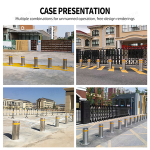 Sws स्वचालित रिट्रेटेबल हाइड्रोलिक बोलार्ड पोस्ट कार पार्किंग बोलार्ड स्टेनलेस स्टील ड्राइववे आवासीय स्वचालित बोलार्ड - Product Image 3