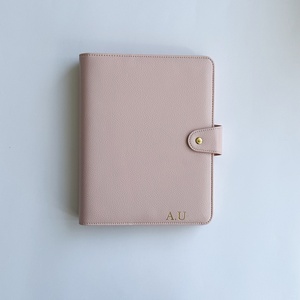 Biểu Tượng Tùy Chỉnh Kinh Doanh Màu Hồng Kế Hoạch Tạp Chí Lá Lỏng Lẻo 6 Nhẫn Chất Kết Dính Biểu Tượng Tùy Chỉnh Faux Da Túi A5 Máy Tính Xách Tay - Product Image 6