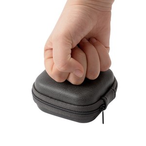 Sac en cuir petit et populaire pour ranger les reçus, sac de voyage portable, organiseur numérique avec étui pour écouteurs en EVA avec mousse - Product Image 4