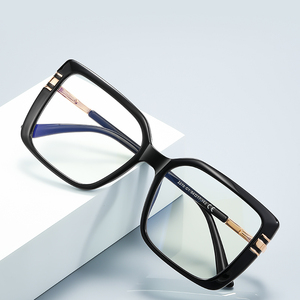 Modelo 2270, <span class=keywords><strong>gafas</strong></span> ópticas de gran tamaño, monturas cuadradas para <span class=keywords><strong>gafas</strong></span>, logotipo personalizado, montura óptica, montura femenina lista para la miopía - Product Image 2
