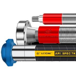 Sendika tarafından yüksek sıcaklık ve yüksek basınca dayanıklı çamur zırhlı API petrol hortumu bağlanması - Product Image 2