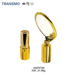 Étui à rouge à lèvres vide personnalisé de luxe, tubes à rouge à lèvres vides OEM avec miroir - Product Image 3