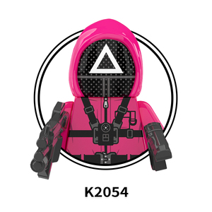 Hot TV Movie Vòng Sáu Trò Chơi Xây Dựng Khối Hành Động Con Số Phụ Kiện Đầu Mặt Nạ Xây Dựng Khối Hành Động Mini Đồ Chơi Trẻ Em Juguete - Product Image 3