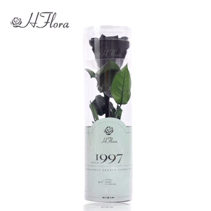 HFloral venta al por mayor buen precio alta calidad 20Cm tallo largo <span class=keywords><strong>Rosa</strong></span> 4 ~ 5 cm <span class=keywords><strong>Rosa</strong></span> cabeza preservada rosas con tallo - Product Image 5