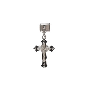 สร้อยข้อมือแฟชั่น ชาร์มโลหะผสมสังกะสี คริสตัล ไรน์สโตน อุปกรณ์ตกแต่งเครื่องประดับ DIY ของขวัญสำหรับทุกเพศ สไตล์อิตาลี ชาร์มแบบโมดูลาร์ - Product Image 5