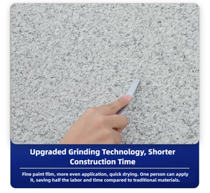 Pintura de pared de porcelana cristalina Mara con textura de mármol y <span class=keywords><strong>arena</strong></span> de <span class=keywords><strong>color</strong></span> Reka para exteriores e interiores - Product Image 4