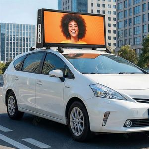 Écran LED pour toit de voiture, double face, P2.5 P5 Pixel, WIFI 4G GPS, contrôle par application, gestion cloud, étanche IP65, affichage LED pour toit de <span class=keywords><strong>taxi</strong></span> - Product Image 1