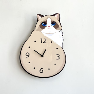 นาฬิกาแขวนผนังควอตซ์ดีไซน์ทันสมัย ลายภาพนิ่ง ตกแต่งห้องนั่งเล่น สร้างบรรยากาศสนุกสนานและมีสไตล์ - Product Image 6