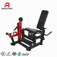 Machine à curls et extensions de jambes à charge libre double fonction Rongan pour entraînement de force en salle de sport