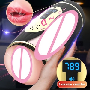 2024 nuevo masturbador masculino juguete sexual para adultos 12 frecuencia fuerte vibración Vagina taza hombre juguete sexual Calefacción Automática taza de masturbación - Product Image 2