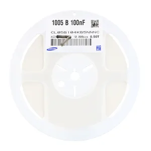 ตัวเก็บประจุแบบ SMD รุ่น 0402 ขนาด 100nF (104) ความคลาดเคลื่อน 10% แรงดัน 50V X7R รุ่น CL05B104KB5NNNC - Product Image 3