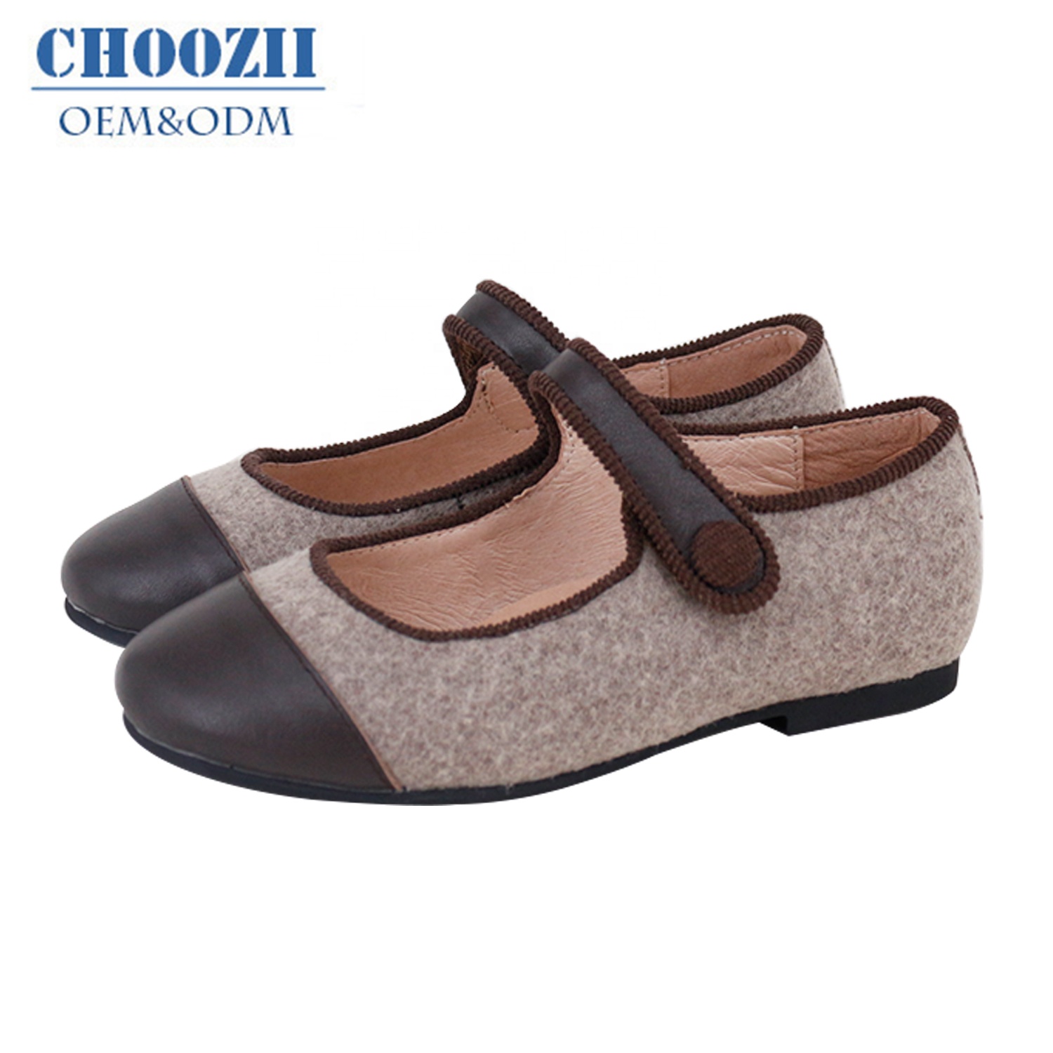 Дизайнерская детская обувь Choozii из натуральной кожи на заказ, Туфли Мэри Джейн для девочек, детская обувь под платье