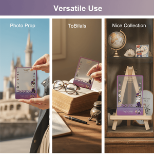 บัตรโรงแรมแบบใสที่ปรับแต่งได้  เพิ่มลงในรายการโปรด  พิมพ์สองด้านบนบัตรใส - Product Image 3