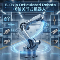Bras de robot industriel à vitesse réglable et à économie d'énergie, prix raisonnable, machine de palettisation automatique intelligente