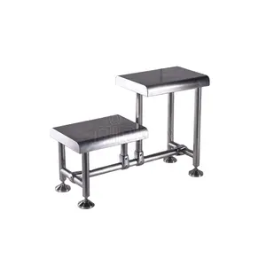 Stainless Steel 304 Quality Cleanroom Chair Bench for Laboratory Cleanroom