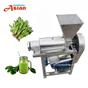 spinach juice extracting machine/ 304 stainless steel 200 kg celery leaf vegetable juicing machine