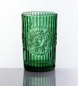 Verre à whisky élégant et durable, portrait de <span class=keywords><strong>David</strong></span> en relief, couleur unie, pulvérisation de couleur, verre pressé, fabrication artisanale, placage par pulvérisation, verre à whisky haut - Product Image 4