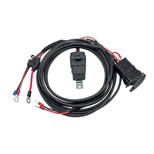 Faisceau de câblage personnalisé pour interrupteur de pompe à carburant de bateau avec fusible, étanche, réinitialisable, avec couvercle en plastique de qualité marine - Product Image 2