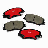 Kampas Rem Keramik Depan untuk Isuzu Mu-x D-max Suv D2537 5-87615-064-0 Mux 2020 Produsen Kampas Rem Harga Kampas Rem Cakram