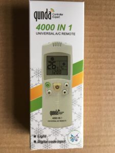 KT-4000 à distance universelle pour climatiseur-Compatible avec plus de 1000 marques (<span class=keywords><strong>Daikin</strong></span>/Carrier/LG), écran LCD et mode d'économie d'énergie - Product Image 3