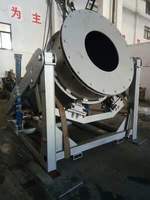 Four industriel pour la fusion de minerai, four rotatif inclinable pour la fusion de métaux, pour la récupération de cuivre et d'aluminium, four à moteur fourni, 800